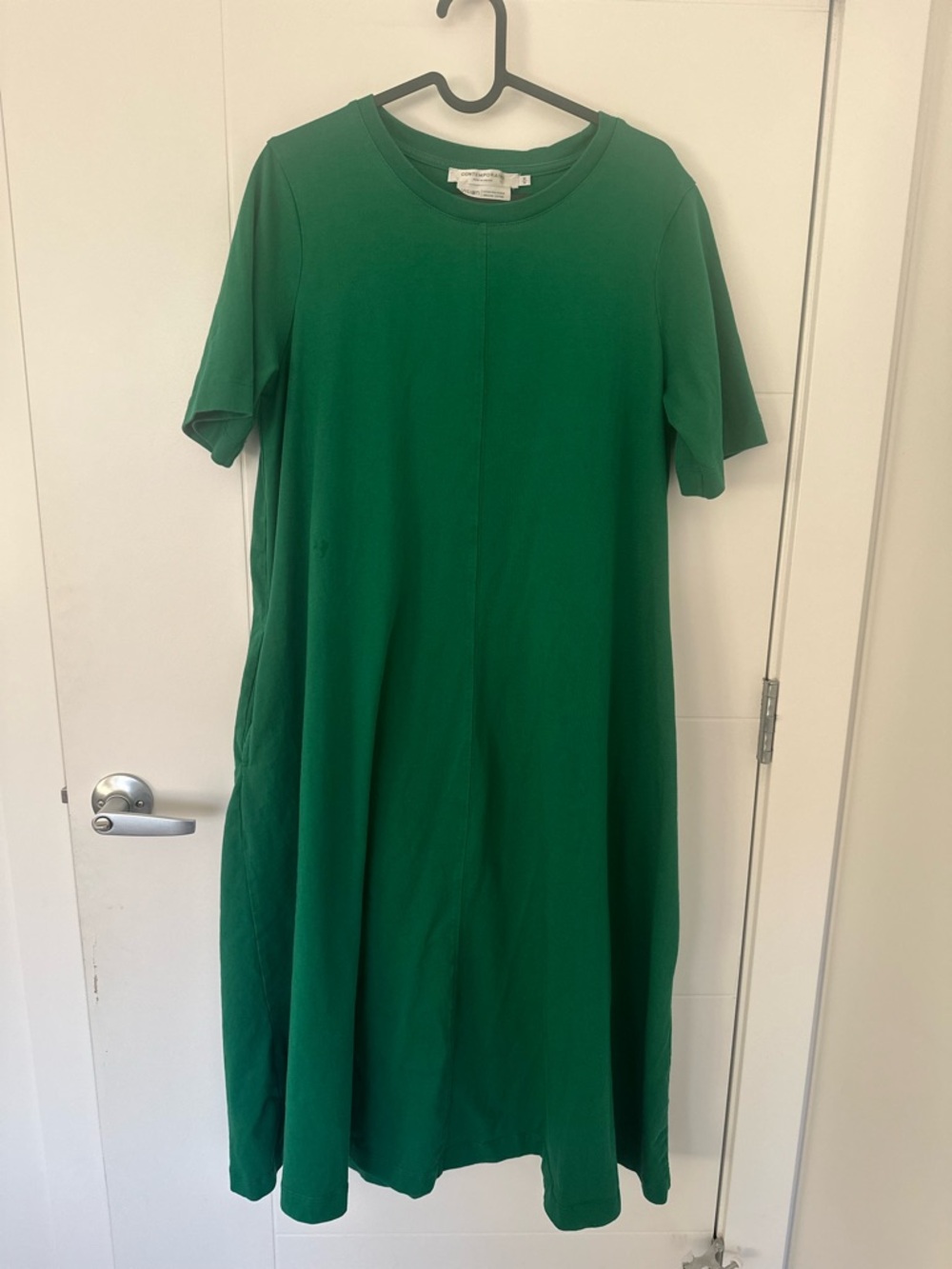 Contemporaine Par Simons Organic Cotton Midi Dress